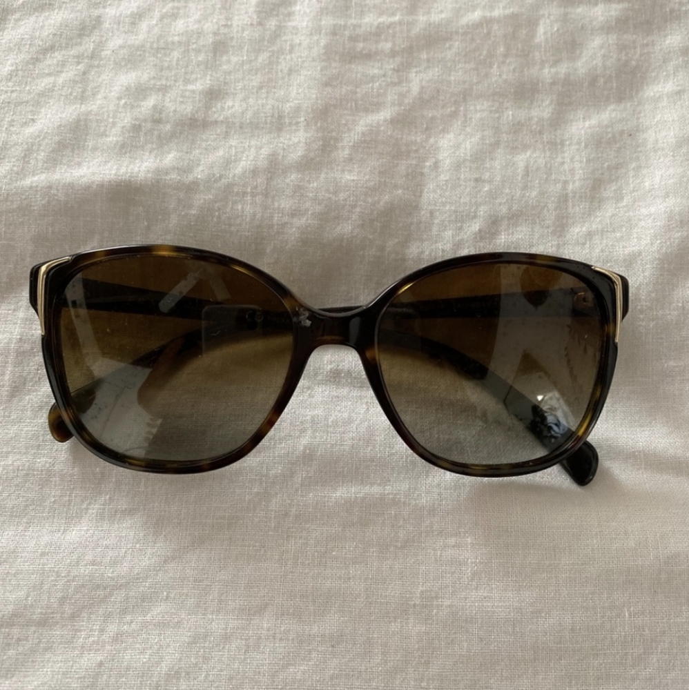 Prada Polarized Tortoise Sunglasses
